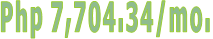 Php 7,704.34/mo.